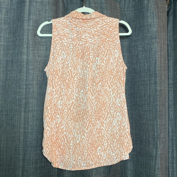 Ecothreads Women’s Sleeveless Button Down Small - Picture 5 of 5